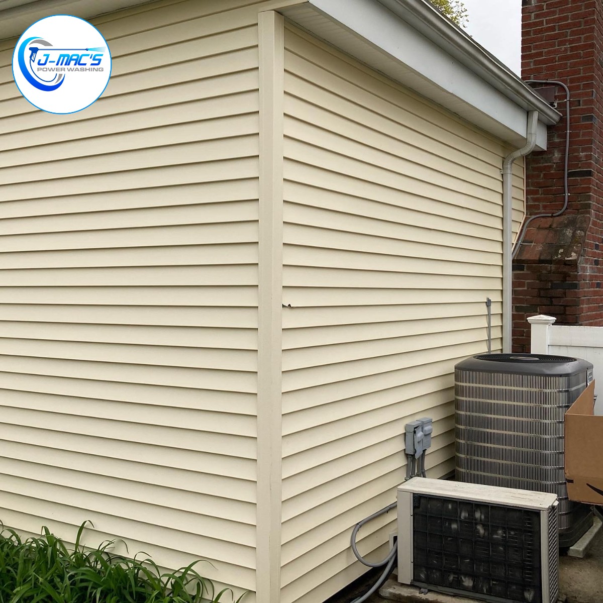 White Grimy Fence After