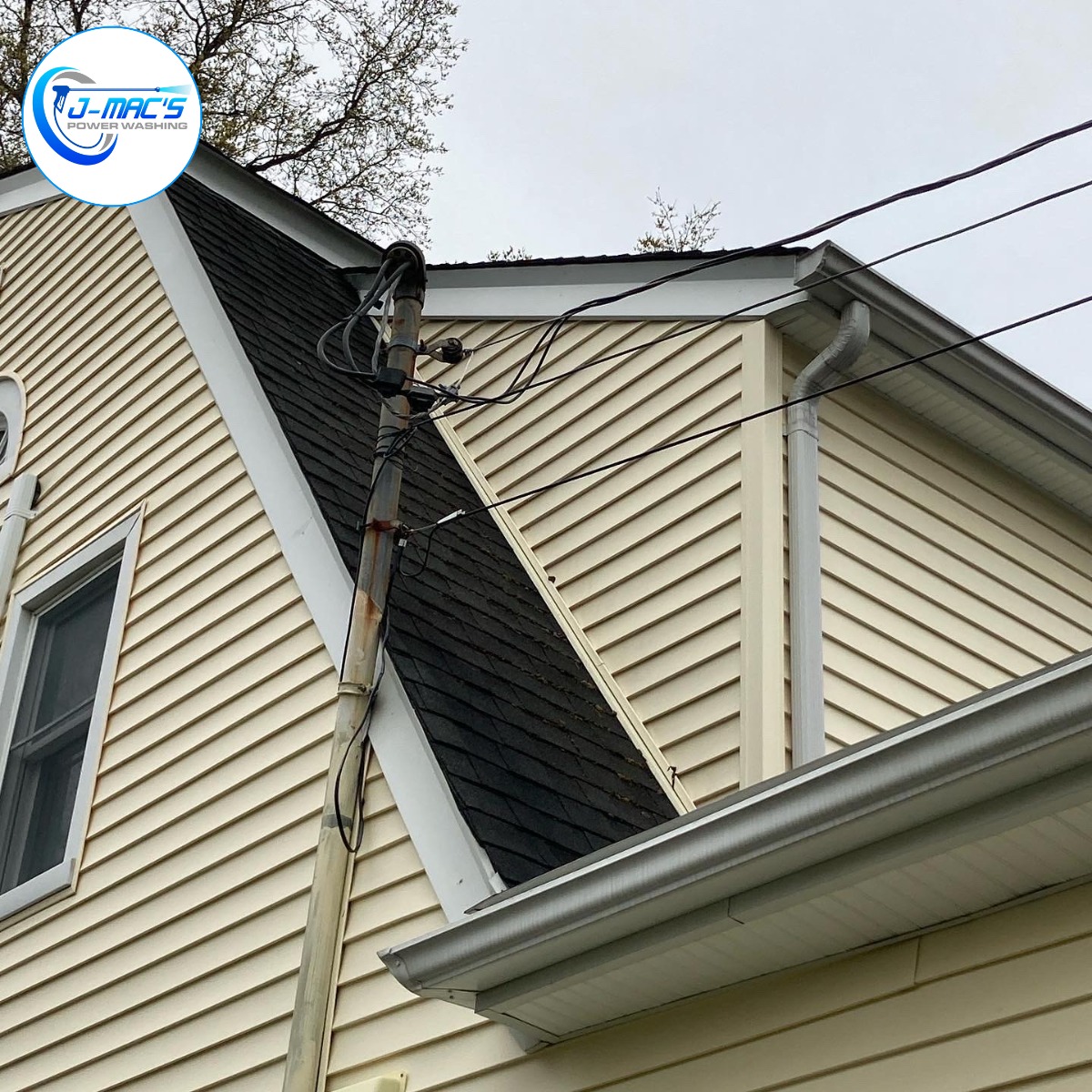 White Grimy Fence After