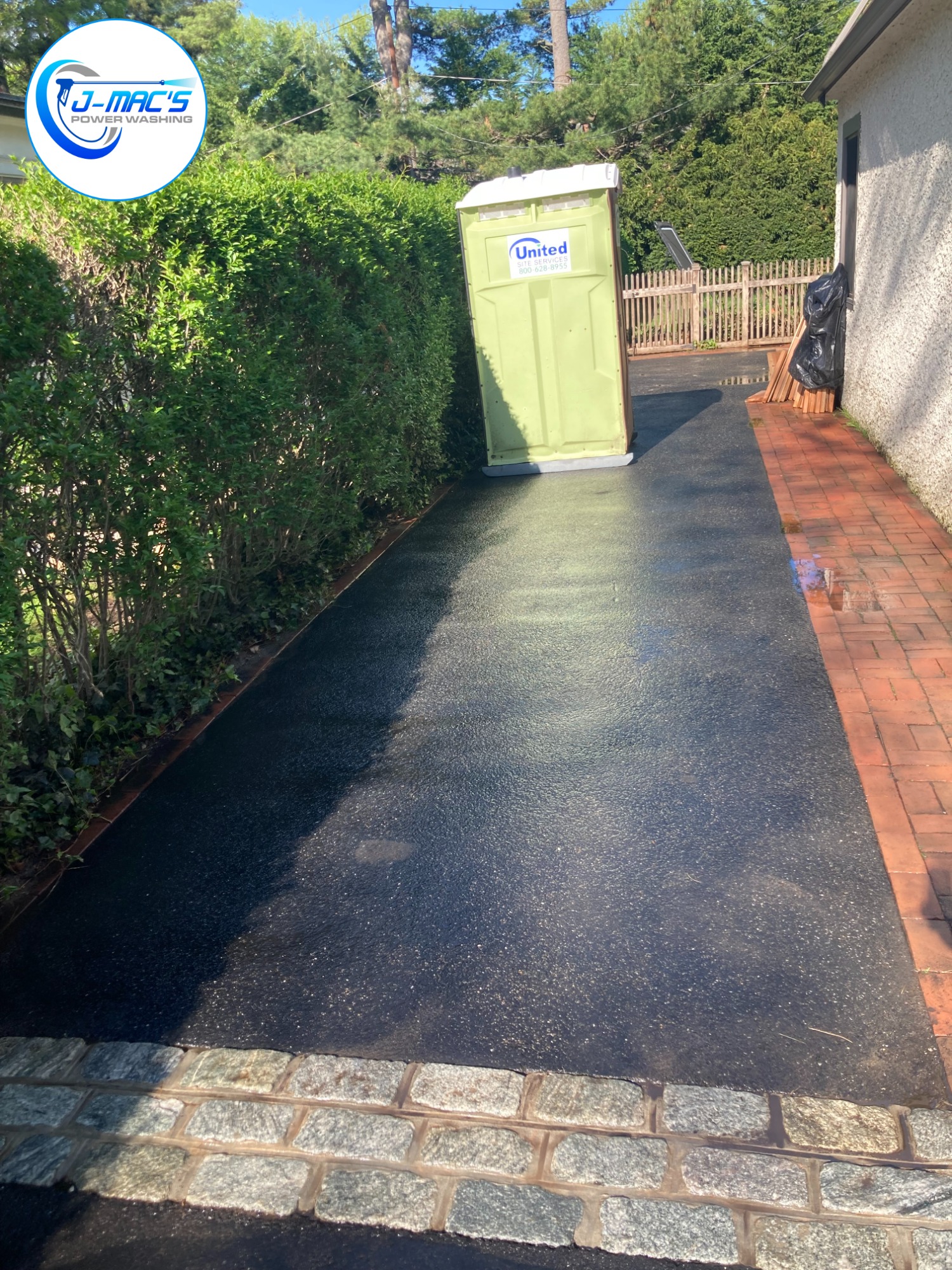 Dirty Driveway After