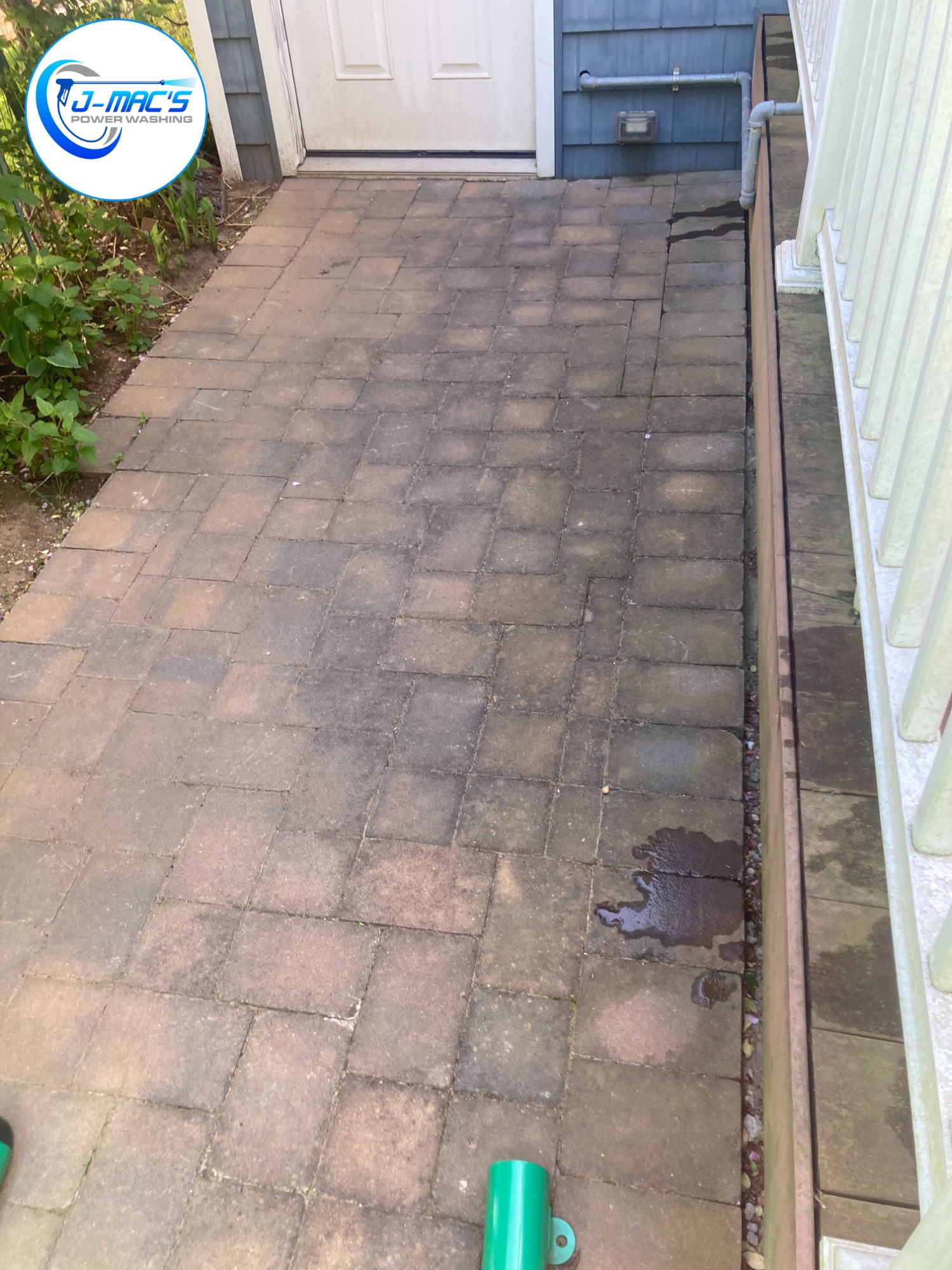 Paver Walkway Before