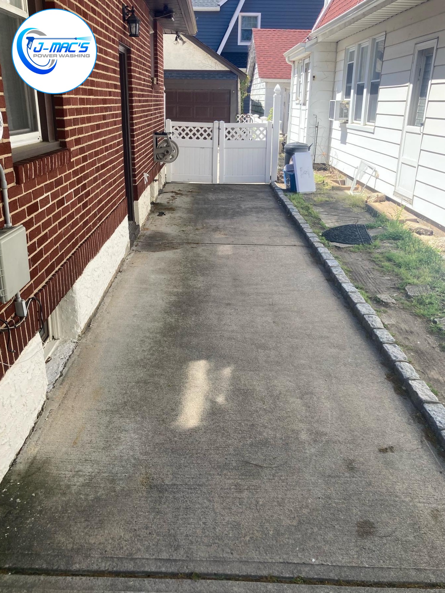 Paver Walkway Before